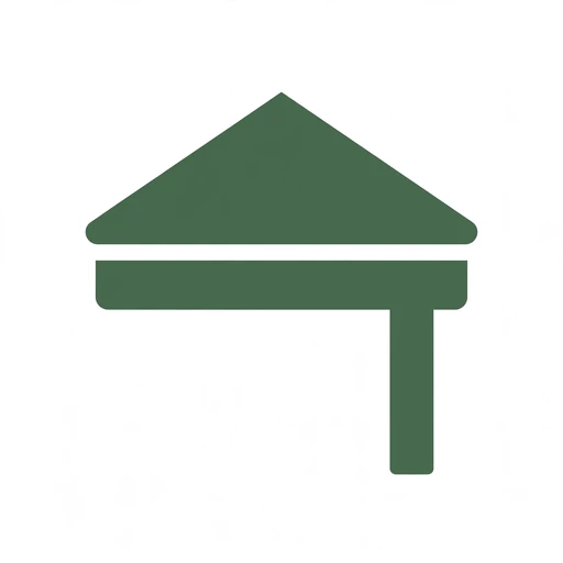 Gutter and downspout icon for gutter installation service